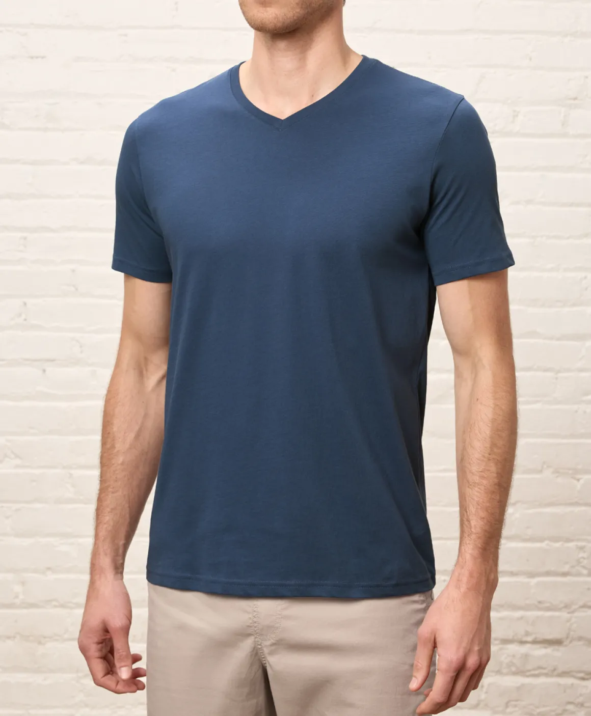 Organic Softspun Essential V-Neck Tee