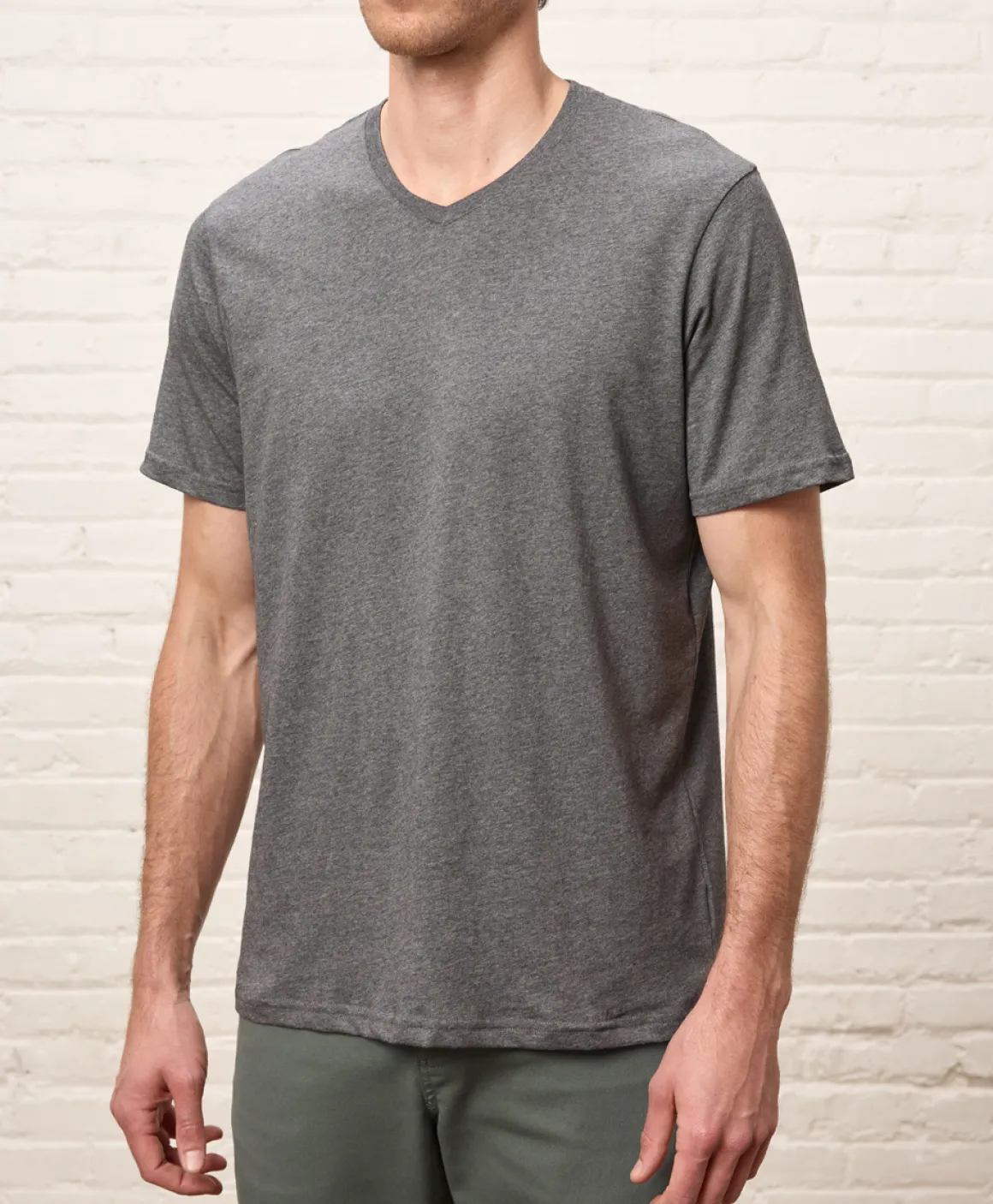 Organic Softspun Essential V-Neck Tee