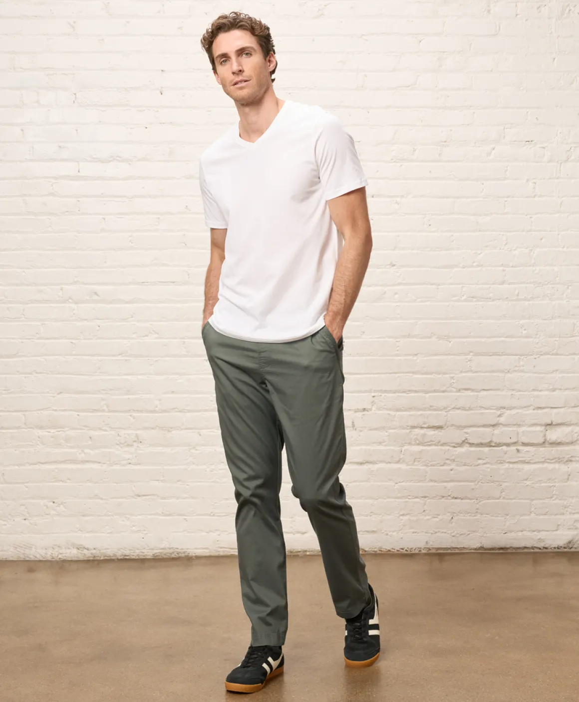 Organic Softspun Essential V-Neck Tee