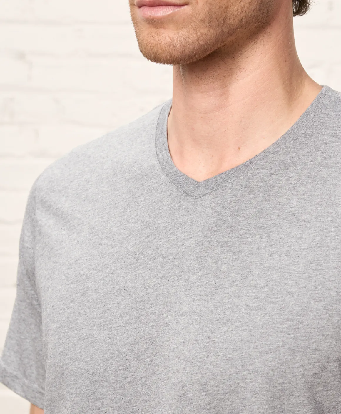 Organic Softspun Essential V-Neck Tee