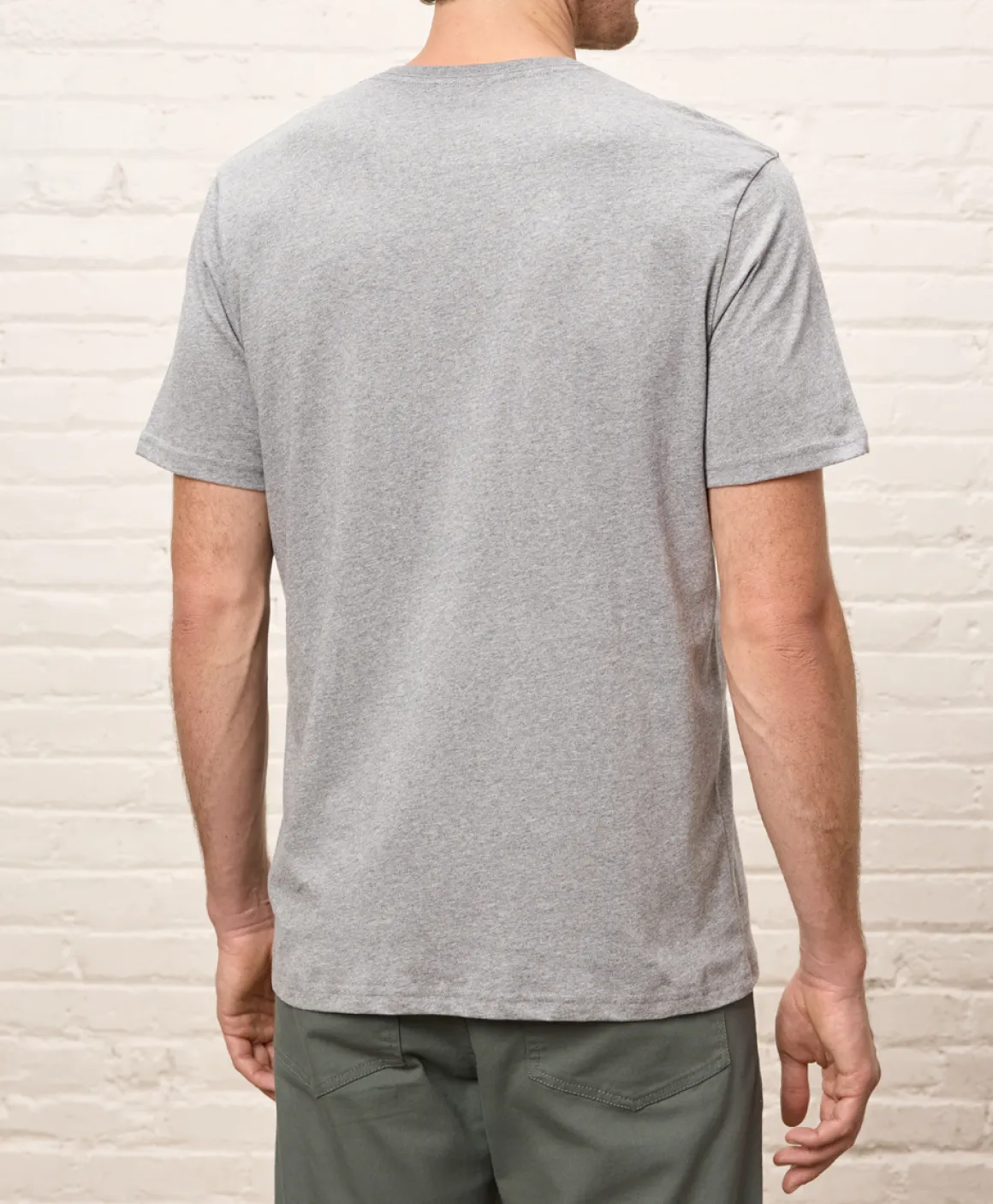 Organic Softspun Essential V-Neck Tee