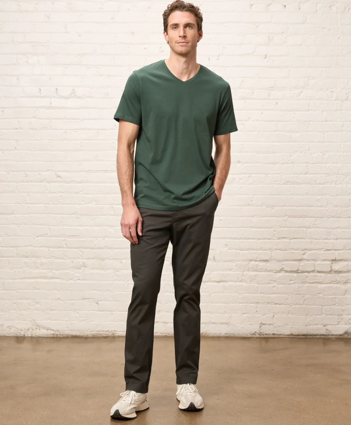 Organic Softspun Essential V-Neck Tee