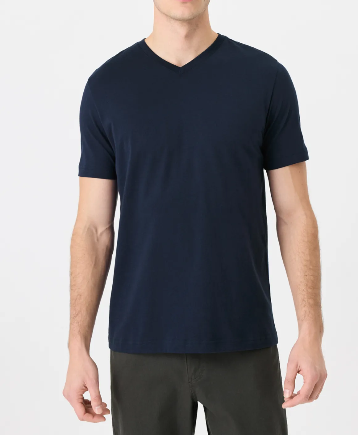 Organic Softspun Essential V-Neck Tee