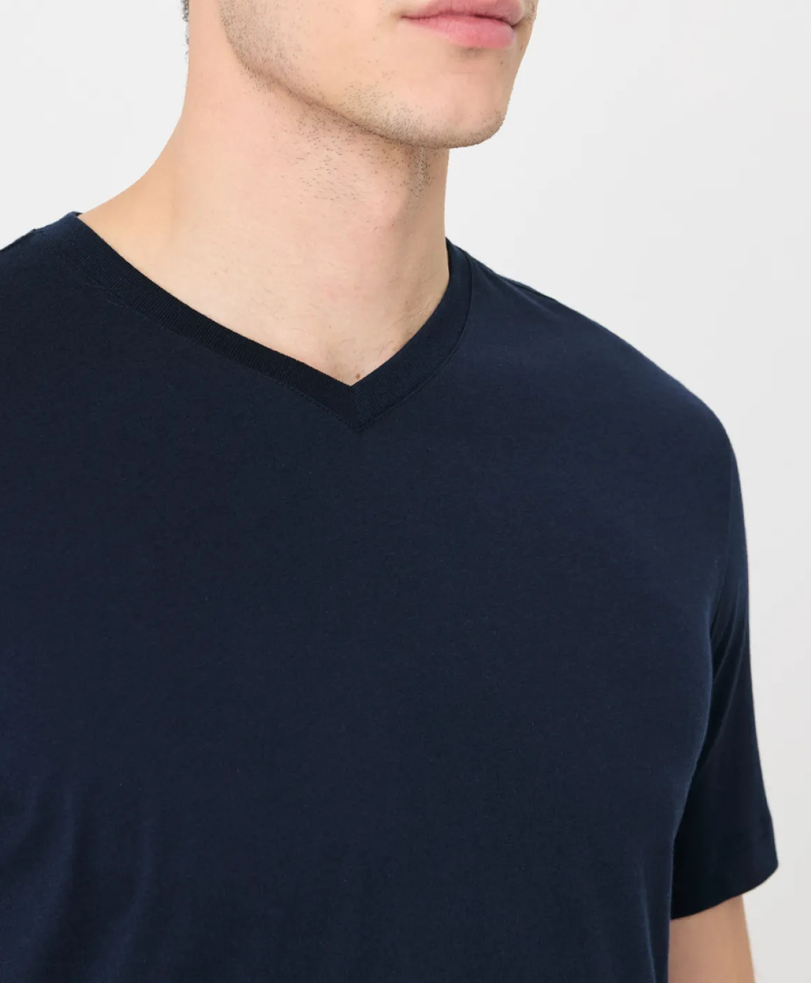 Organic Softspun Essential V-Neck Tee
