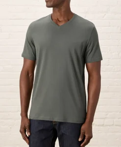 Organic Softspun Essential V-Neck Tee