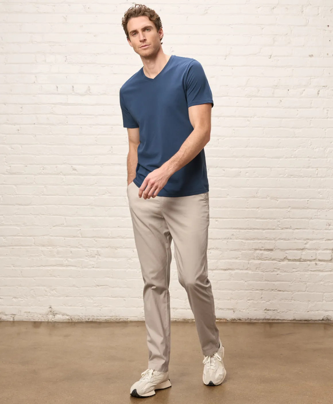 Organic Softspun Essential V-Neck Tee