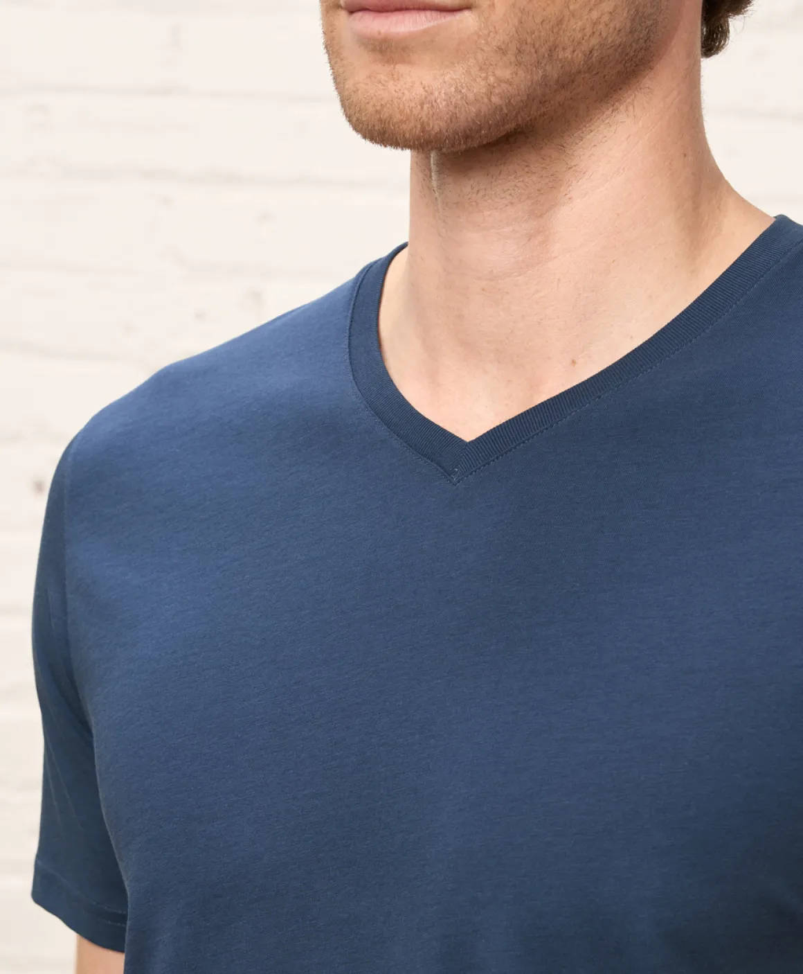 Organic Softspun Essential V-Neck Tee
