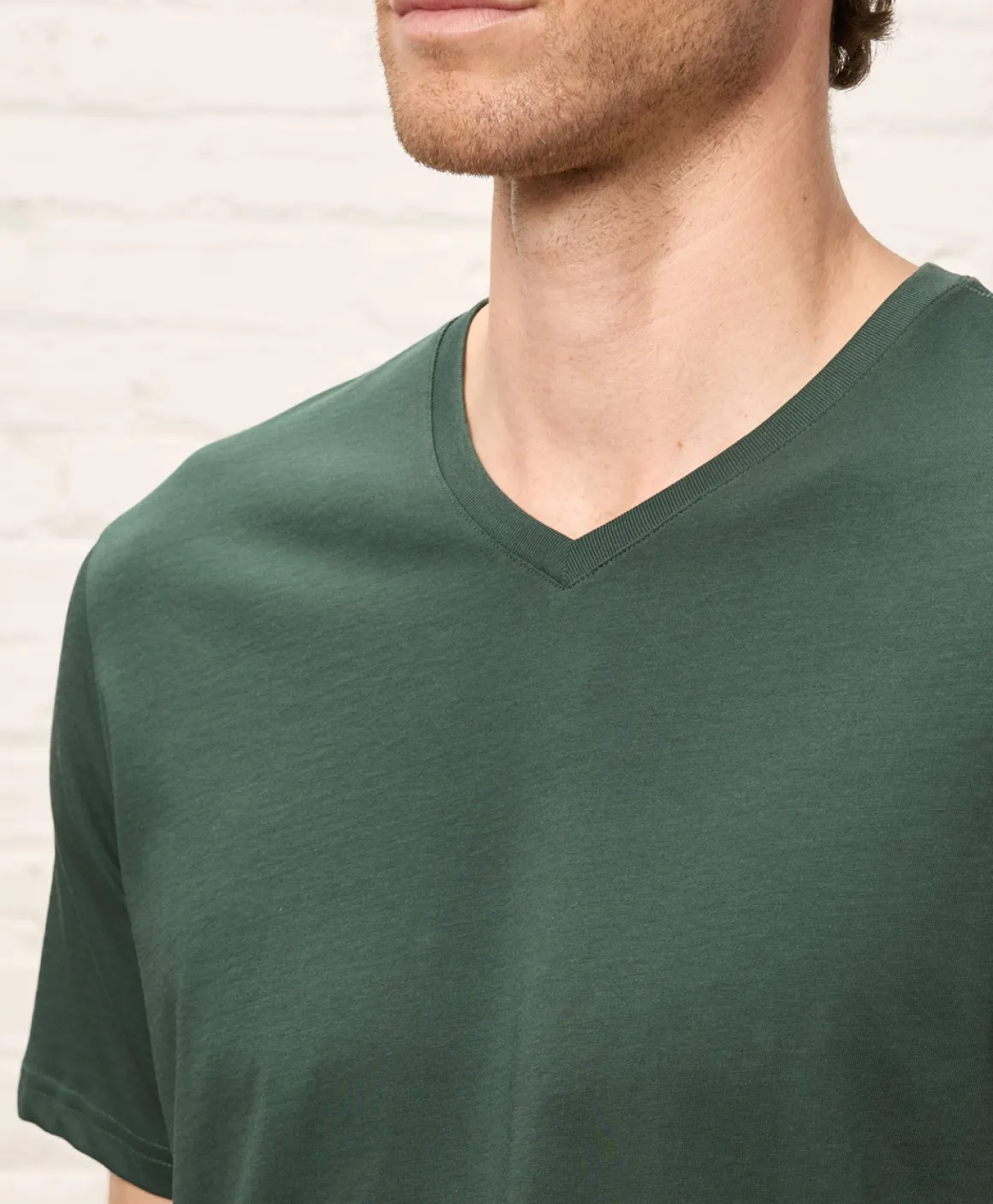 Organic Softspun Essential V-Neck Tee