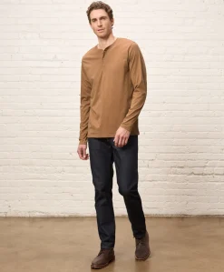 Organic Softspun Long Sleeve Henley