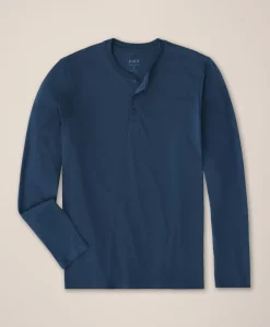 Organic Softspun Long Sleeve Henley