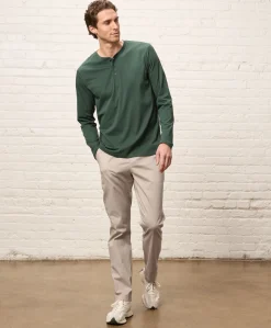 Organic Softspun Long Sleeve Henley