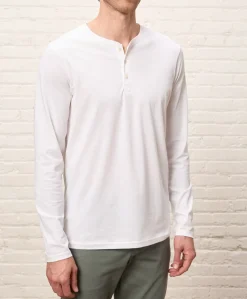 Organic Softspun Long Sleeve Henley