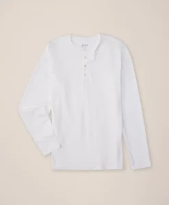 Organic Softspun Long Sleeve Henley