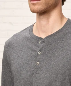 Organic Softspun Long Sleeve Henley