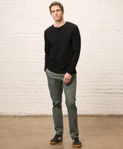 Organic Softspun Long Sleeve Henley