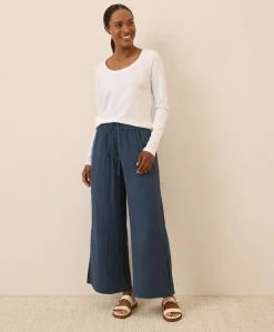 Organic Softspun Long Sleeve Scoop Neck Tee