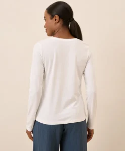Organic Softspun Long Sleeve Scoop Neck Tee