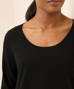 Organic Softspun Long Sleeve Scoop Neck Tee