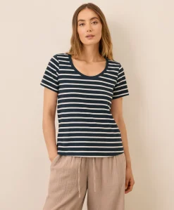 Organic Softspun Scoop Neck Tee