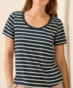 Organic Softspun Scoop Neck Tee