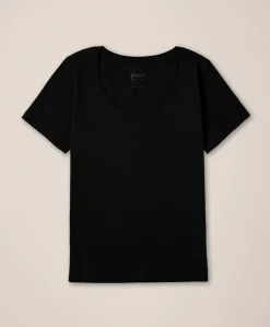 Organic Softspun Scoop Neck Tee