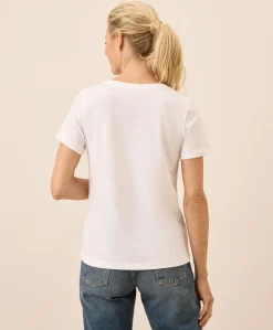 Organic Softspun Scoop Neck Tee