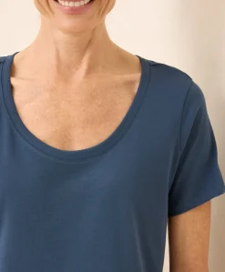 Organic Softspun Scoop Neck Tee