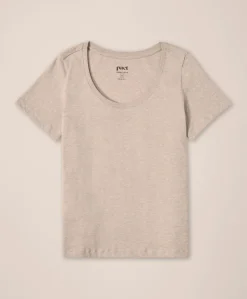 Organic Softspun Scoop Neck Tee