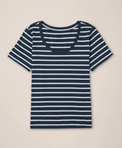 Organic Softspun Scoop Neck Tee