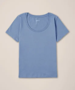 Organic Softspun Scoop Neck Tee