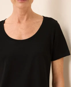 Organic Softspun Scoop Neck Tee