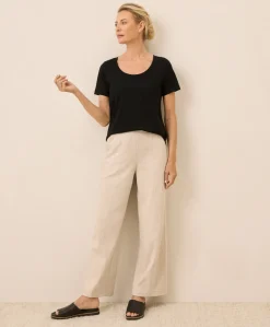 Organic Softspun Scoop Neck Tee