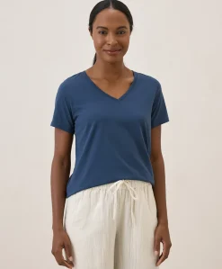 Organic Softspun V-Neck Tee