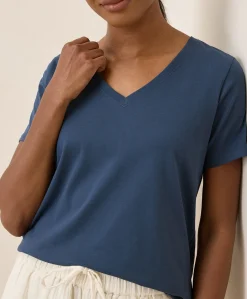 Organic Softspun V-Neck Tee