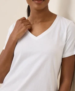 Organic Softspun V-Neck Tee