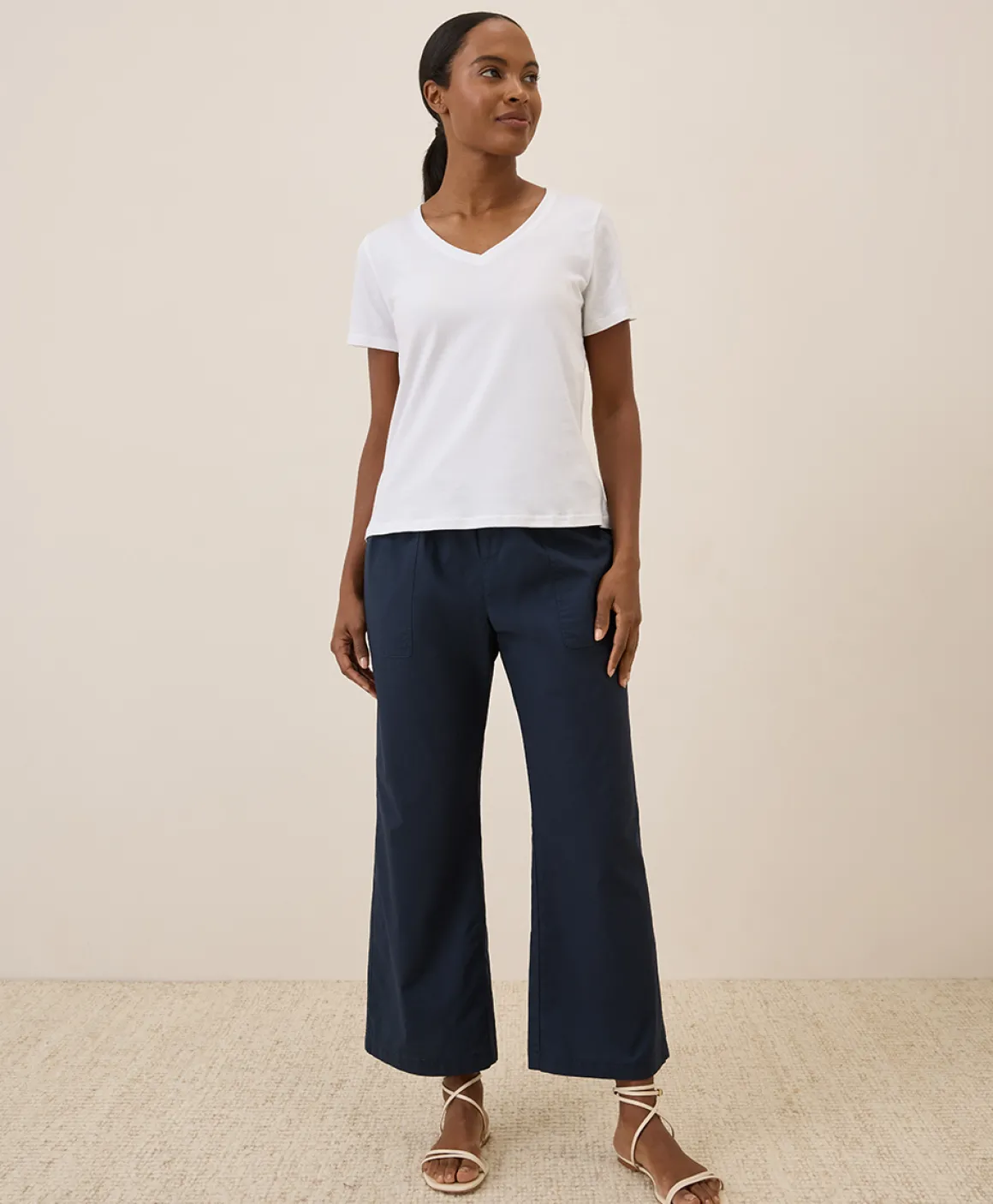 Organic Softspun V-Neck Tee