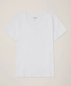 Organic Softspun V-Neck Tee