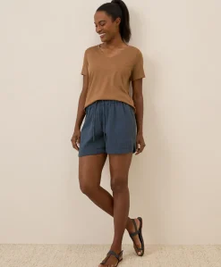 Organic Softspun V-Neck Tee