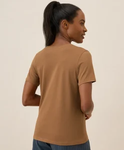 Organic Softspun V-Neck Tee