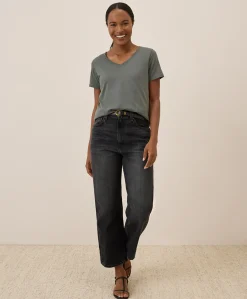 Organic Softspun V-Neck Tee