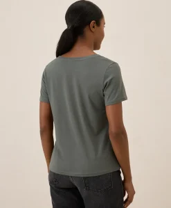 Organic Softspun V-Neck Tee