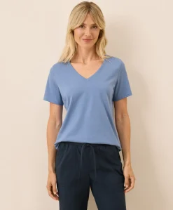 Organic Softspun V-Neck Tee