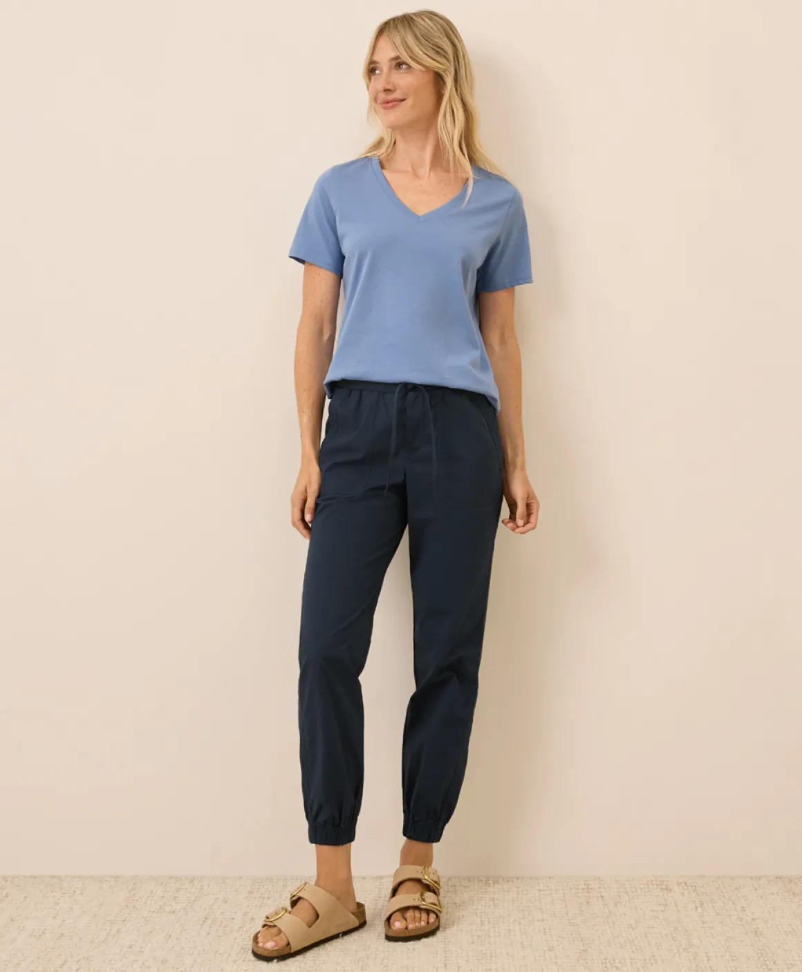 Organic Softspun V-Neck Tee