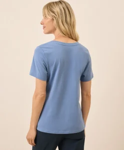 Organic Softspun V-Neck Tee