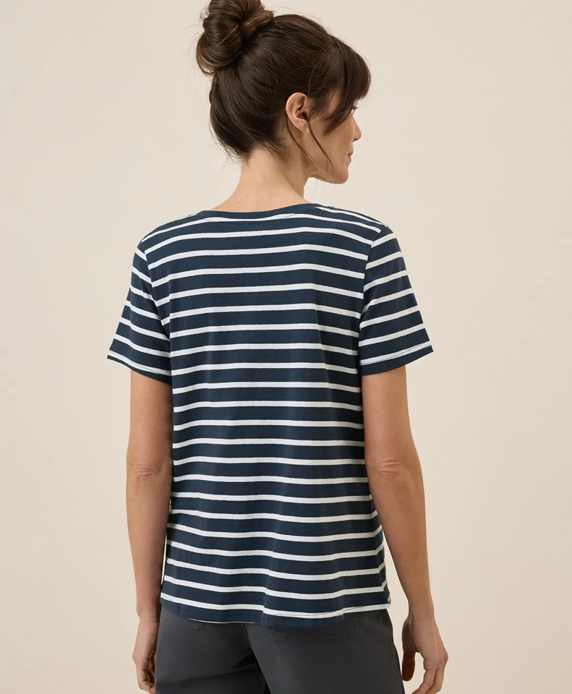 Organic Softspun V-Neck Tee