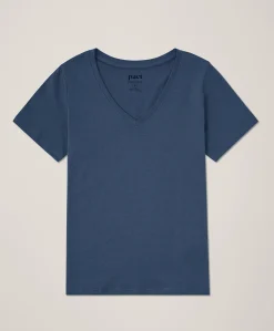 Organic Softspun V-Neck Tee
