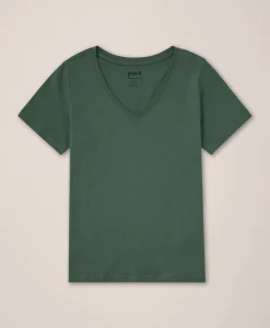 Organic Softspun V-Neck Tee