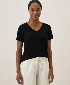 Organic Softspun V-Neck Tee