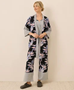 Organic Staycation Short Robe