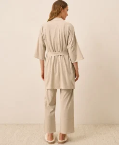 Organic Staycation Short Robe